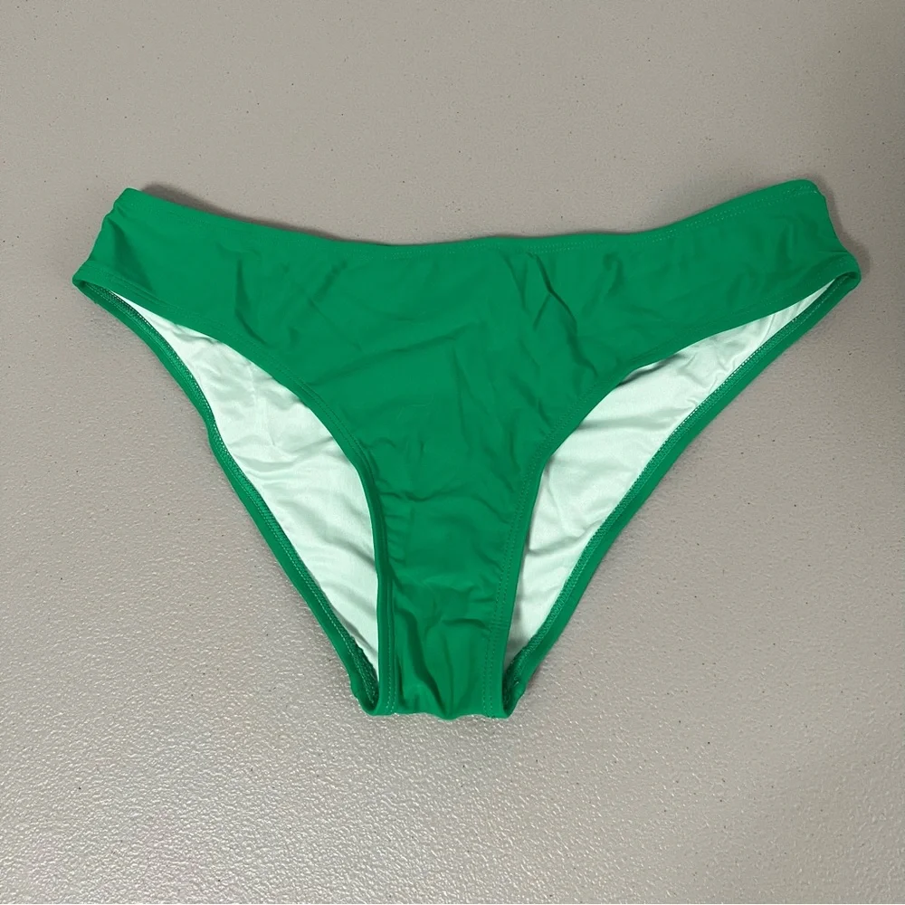Cupshe Lime Green Bikini Bottoms NWT Size Medium